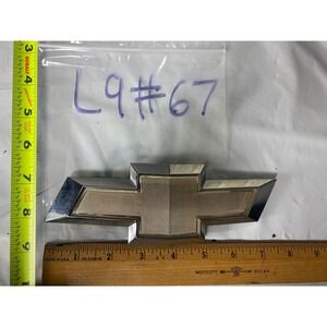 Chevrolet Bowtie Emblem Gold Chrome